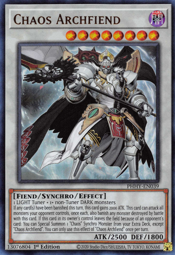 Chaos Archfiend [PHHY-EN039] Ultra Rare | A1Comics