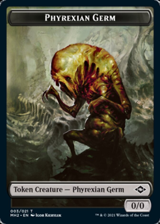 Phyrexian Germ Token [Modern Horizons 2 Tokens] | A1Comics