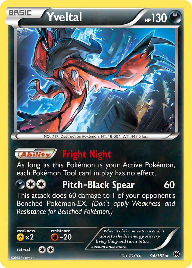 Yveltal (94/162) (Cosmos Holo) (Blister Exclusive) [XY: BREAKthrough] | A1Comics