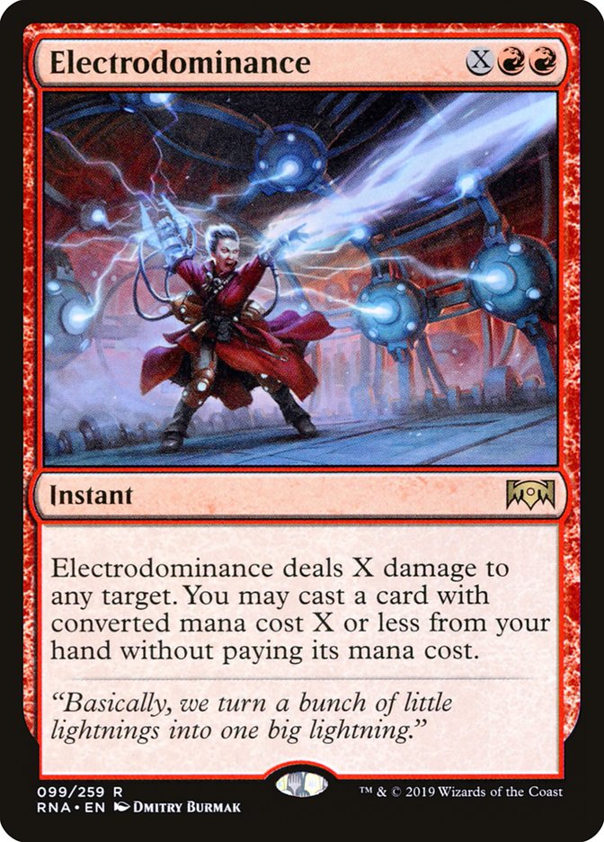 Electrodominance [Ravnica Allegiance] | A1Comics