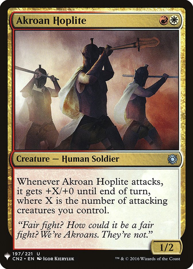 Akroan Hoplite [Mystery Booster] | A1Comics