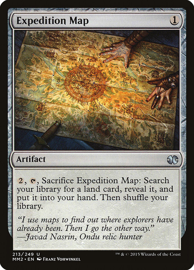 Expedition Map [Modern Masters 2015] | A1Comics