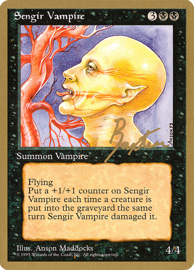 Sengir Vampire (George Baxter) [Pro Tour Collector Set] | A1Comics