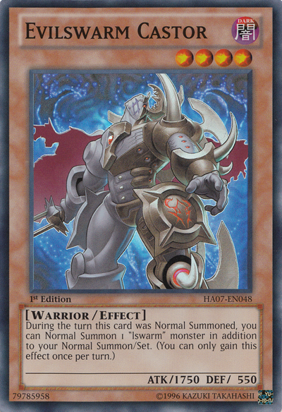 Evilswarm Castor [HA07-EN048] Super Rare | A1Comics