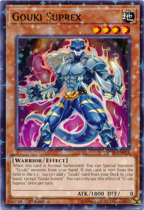 Gouki Suprex [SP18-EN018] Starfoil Rare | A1Comics