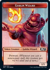 Goblin Wizard // Weird Double-Sided Token [Core Set 2021 Tokens] | A1Comics