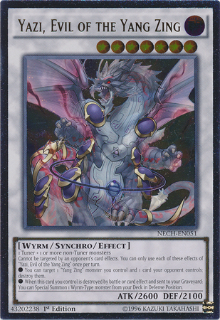 Yazi, Evil of the Yang Zing [NECH-EN051] Ultimate Rare | A1Comics