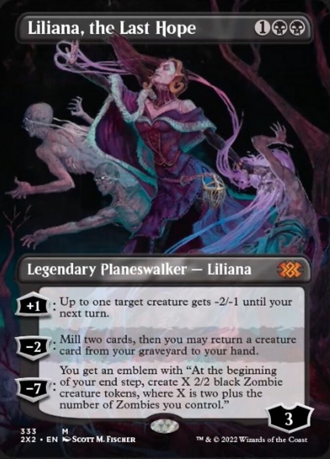 Liliana, the Last Hope (Borderless) [Double Masters 2022] | A1Comics