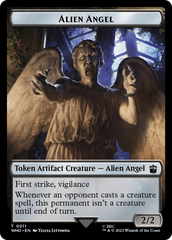 Alien Angel // Food (0027) Double-Sided Token [Doctor Who Tokens] | A1Comics