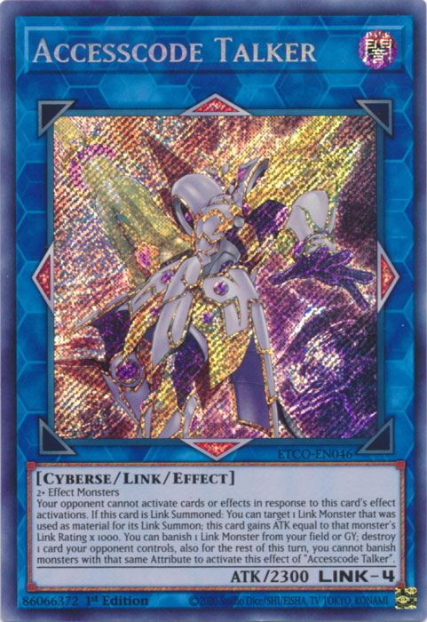 Accesscode Talker [ETCO-EN046] Secret Rare | A1Comics