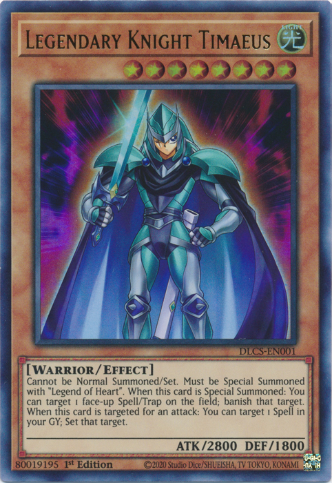 Legendary Knight Timaeus [DLCS-EN001] Ultra Rare | A1Comics