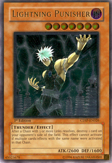 Lightning Punisher [CDIP-EN026] Ultimate Rare | A1Comics