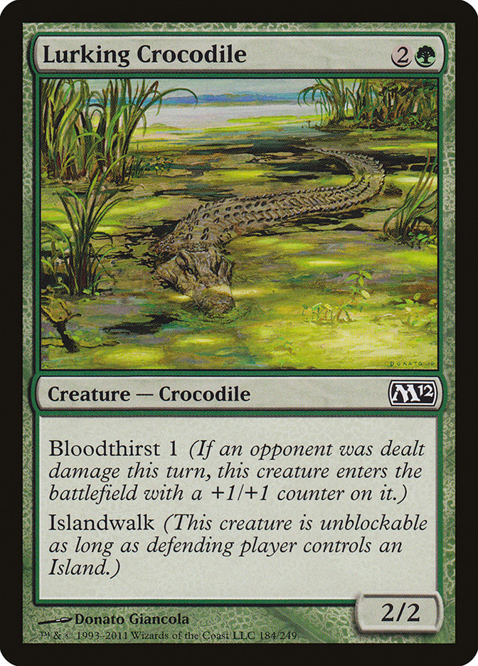 Lurking Crocodile [Magic 2012] | A1Comics