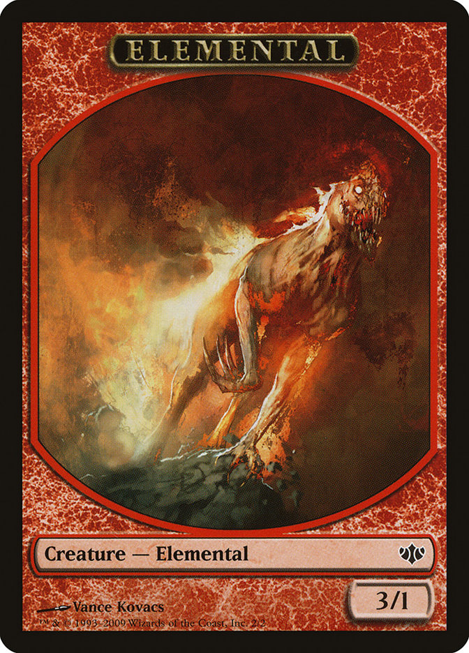 Elemental Token [Conflux Tokens] | A1Comics