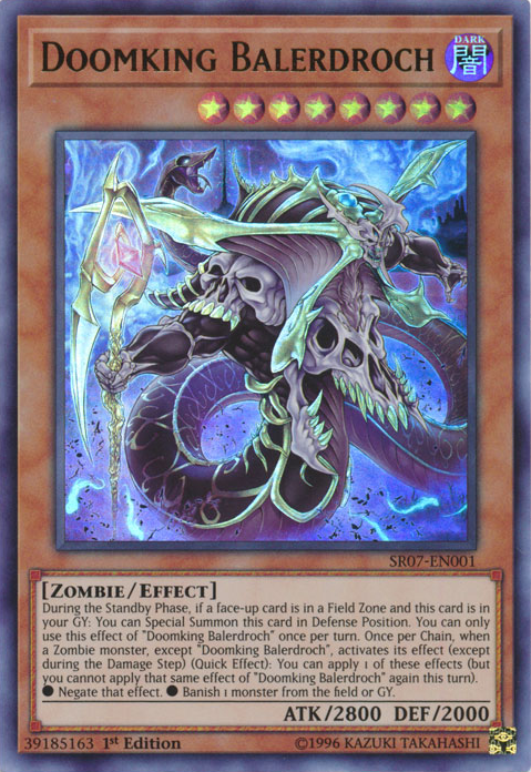 Doomking Balerdroch [SR07-EN001] Ultra Rare | A1Comics