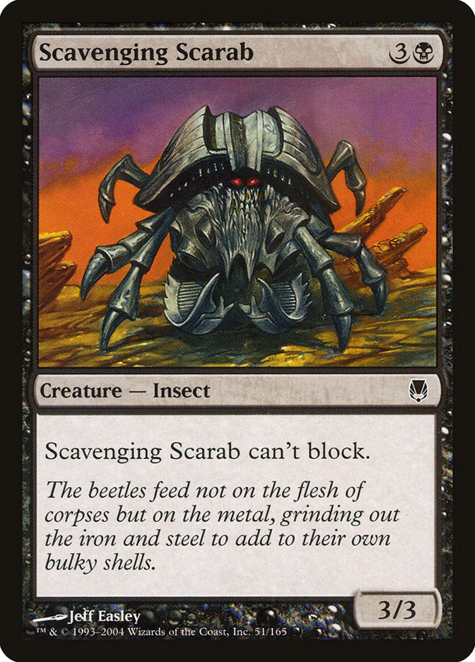 Scavenging Scarab [Darksteel] | A1Comics