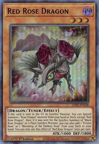 Red Rose Dragon (Green) [LDS2-EN108] Ultra Rare | A1Comics