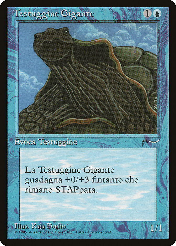 Giant Tortoise (Italian) - "Testuggine Gigante" [Rinascimento] | A1Comics