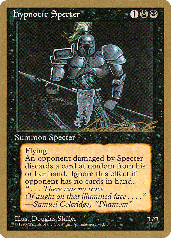 Hypnotic Specter (Leon Lindback) [Pro Tour Collector Set] | A1Comics