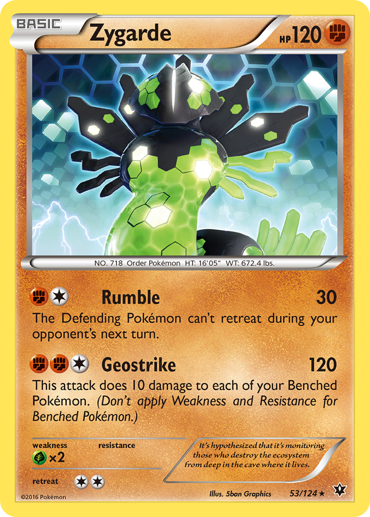 Zygarde (53/124) [XY: Fates Collide] | A1Comics