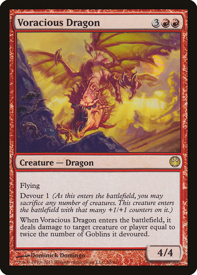 Voracious Dragon [Duel Decks: Knights vs. Dragons] | A1Comics