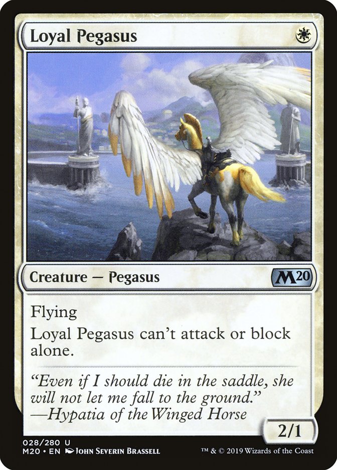 Loyal Pegasus [Core Set 2020] | A1Comics