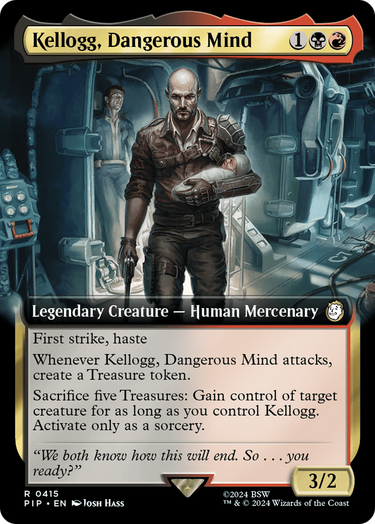 Kellogg, Dangerous Mind (Extended Art) [Fallout] | A1Comics