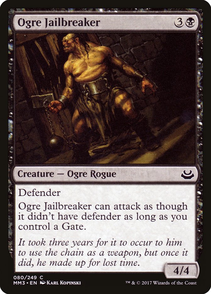 Ogre Jailbreaker [Modern Masters 2017] | A1Comics