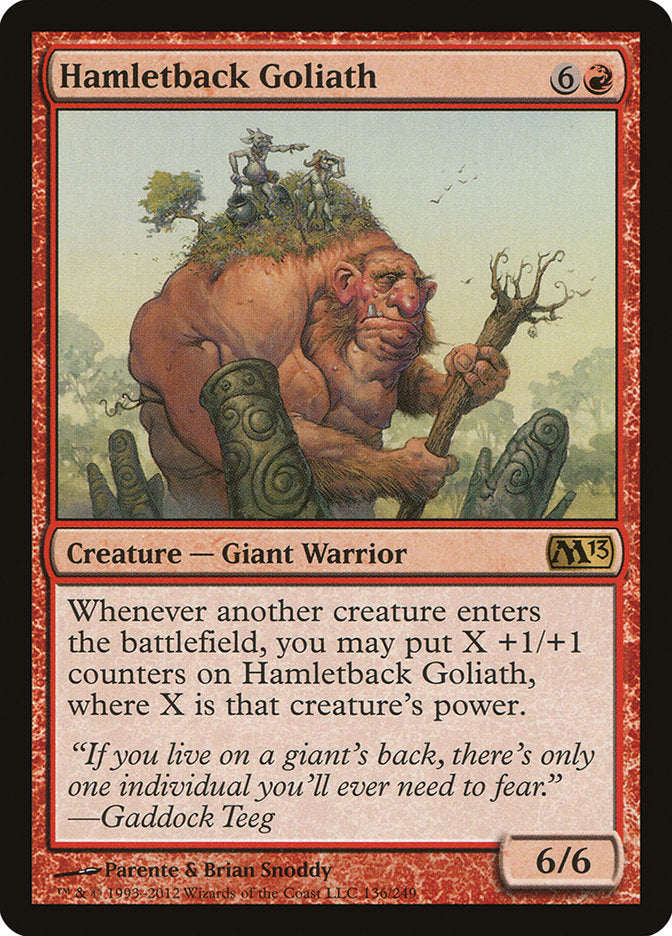 Hamletback Goliath [Magic 2013] | A1Comics