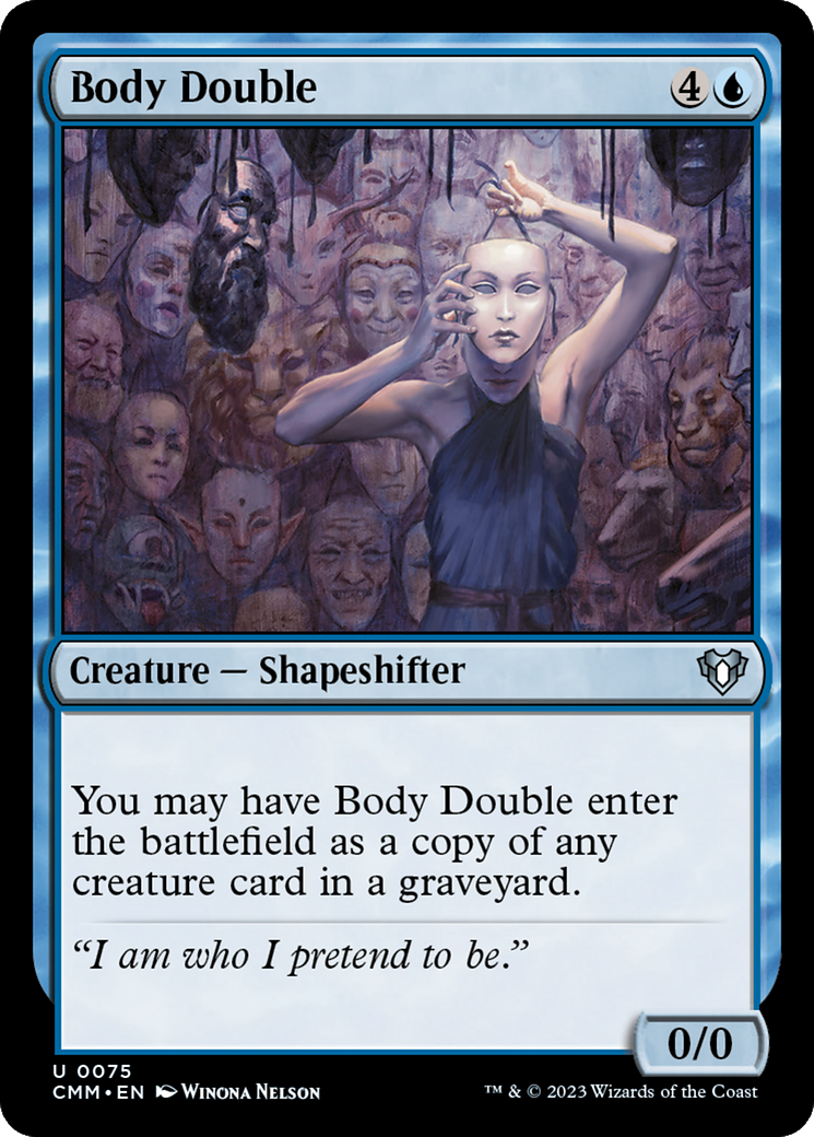 Body Double [Commander Masters] | A1Comics