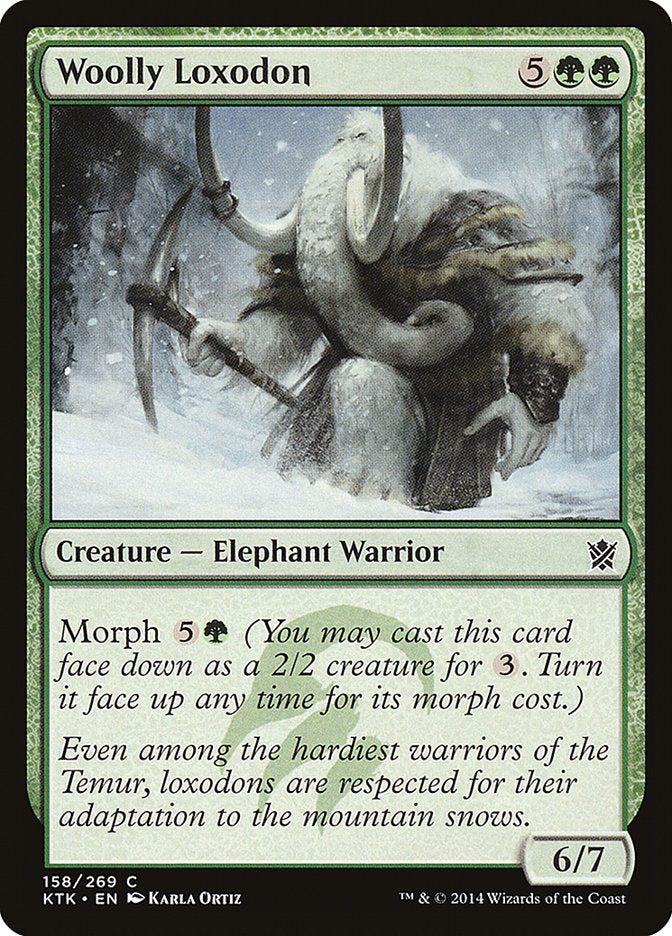 Woolly Loxodon [Khans of Tarkir] | A1Comics