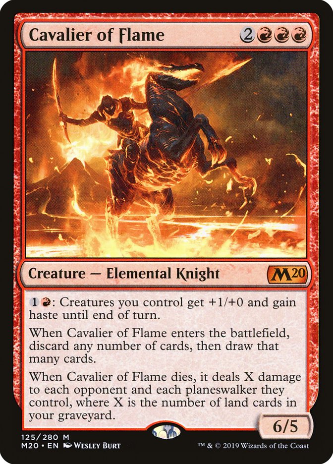 Cavalier of Flame [Core Set 2020] | A1Comics