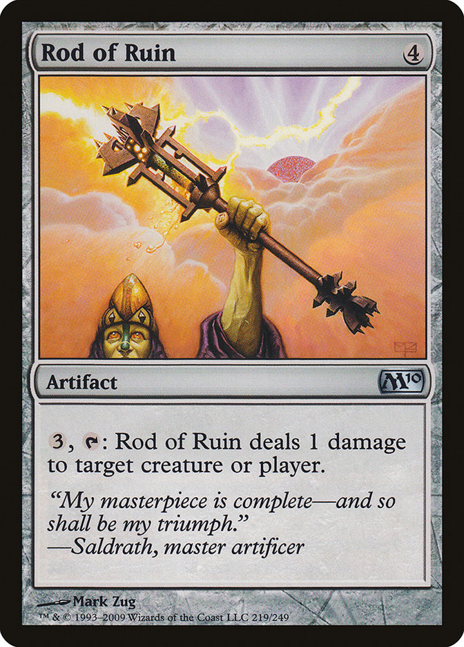 Rod of Ruin [Magic 2010] | A1Comics