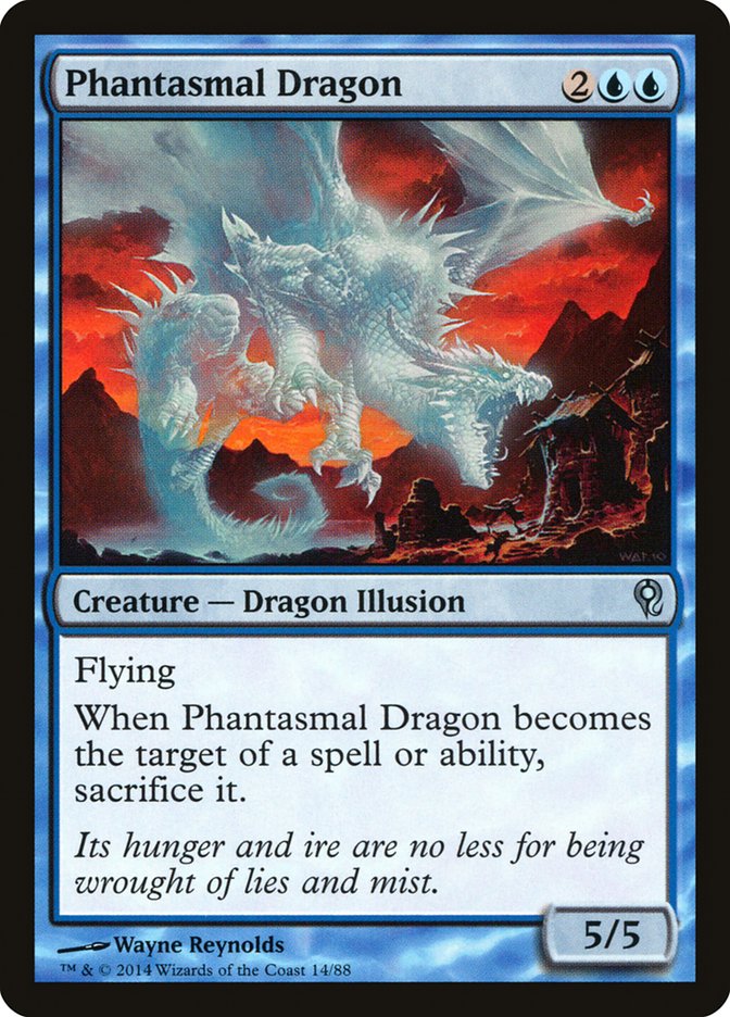 Phantasmal Dragon [Duel Decks: Jace vs. Vraska] | A1Comics