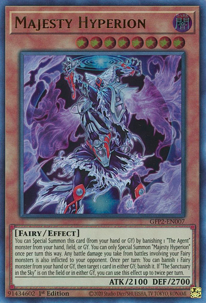 Majesty Hyperion [GFP2-EN007] Ultra Rare | A1Comics