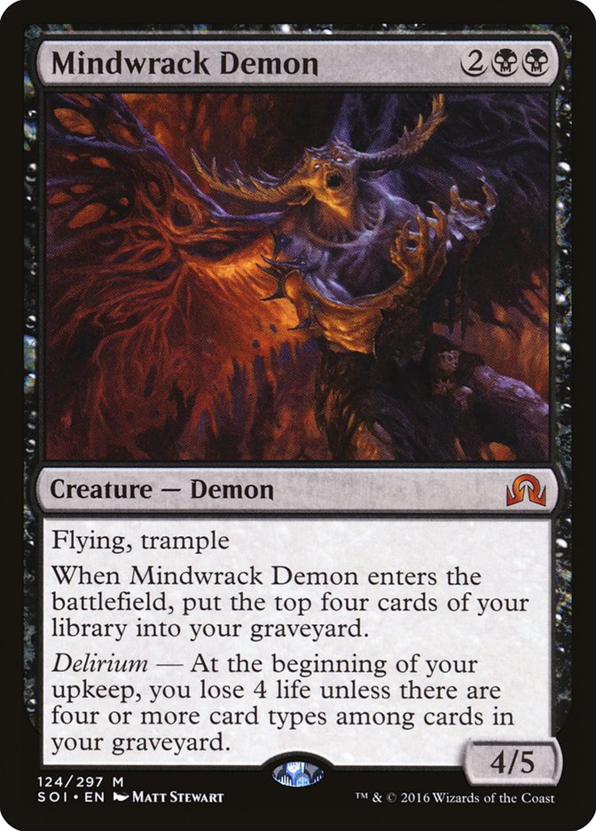 Mindwrack Demon [Shadows over Innistrad] | A1Comics