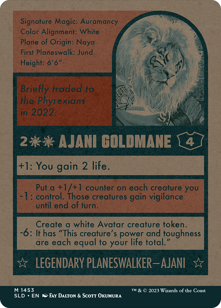 Ajani Goldmane [Secret Lair Drop Series] | A1Comics