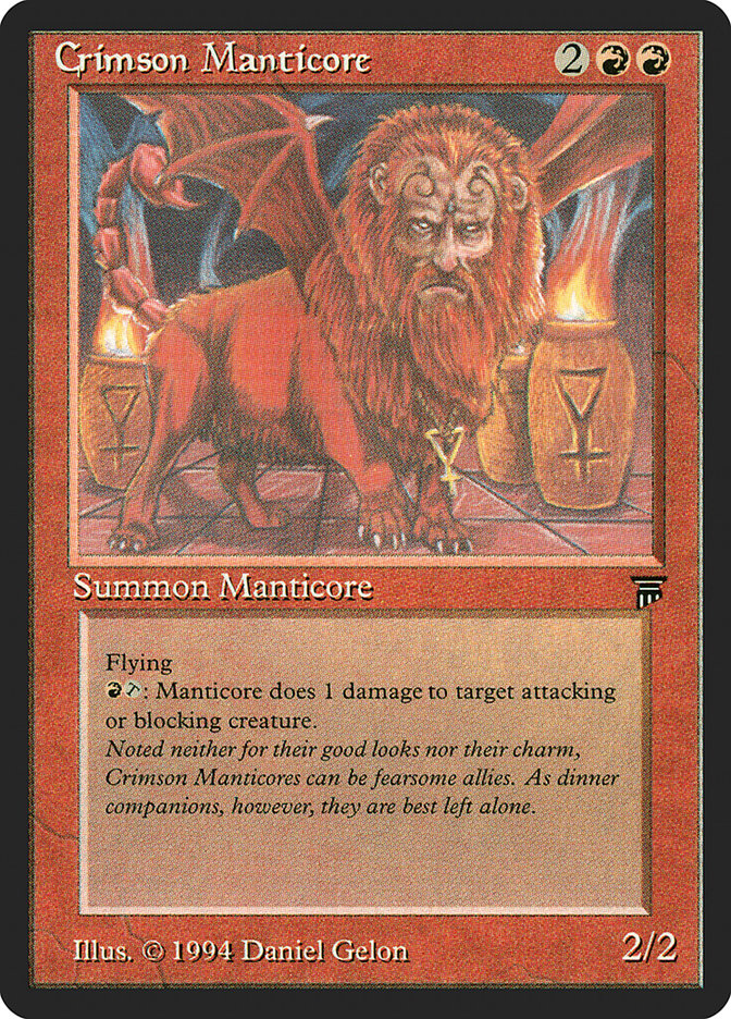 Crimson Manticore [Legends] | A1Comics