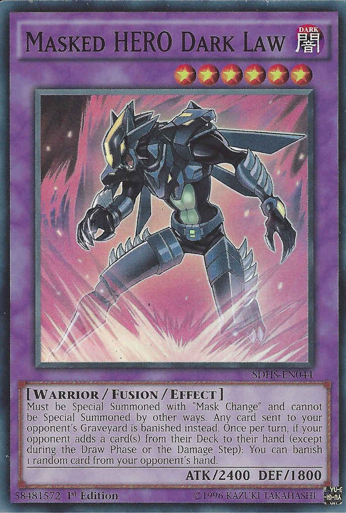 Masked Hero Dark Law [SDHS-EN044] Super Rare | A1Comics