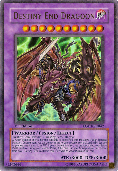 Destiny End Dragoon [LODT-EN042] Ultra Rare | A1Comics