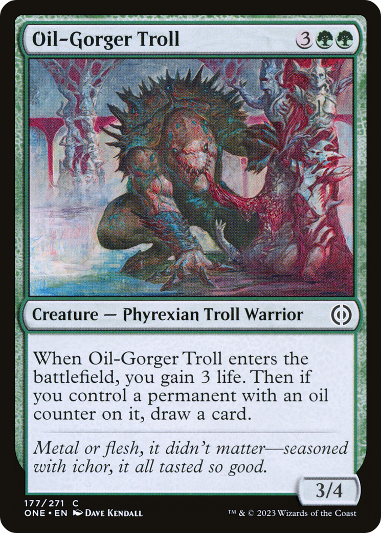 Oil-Gorger Troll [Phyrexia: All Will Be One] | A1Comics