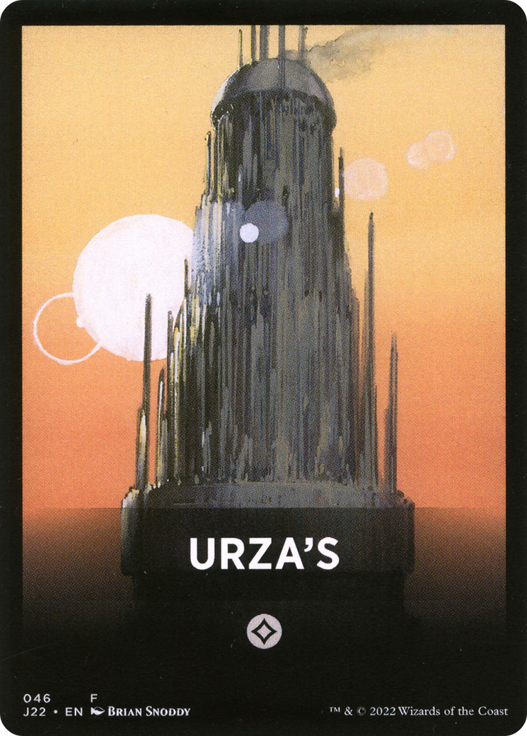 Urza's Theme Card [Jumpstart 2022 Front Cards] | A1Comics