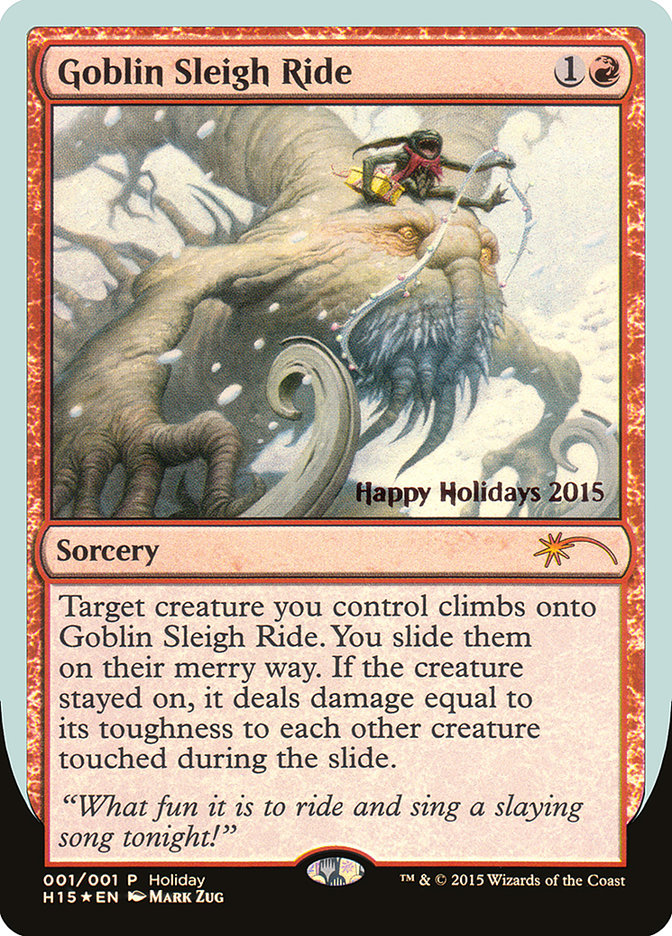 Goblin Sleigh Ride [Happy Holidays] | A1Comics