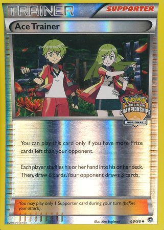 Ace Trainer (69/98) (Regional Championship Promo) [XY: Ancient Origins] | A1Comics