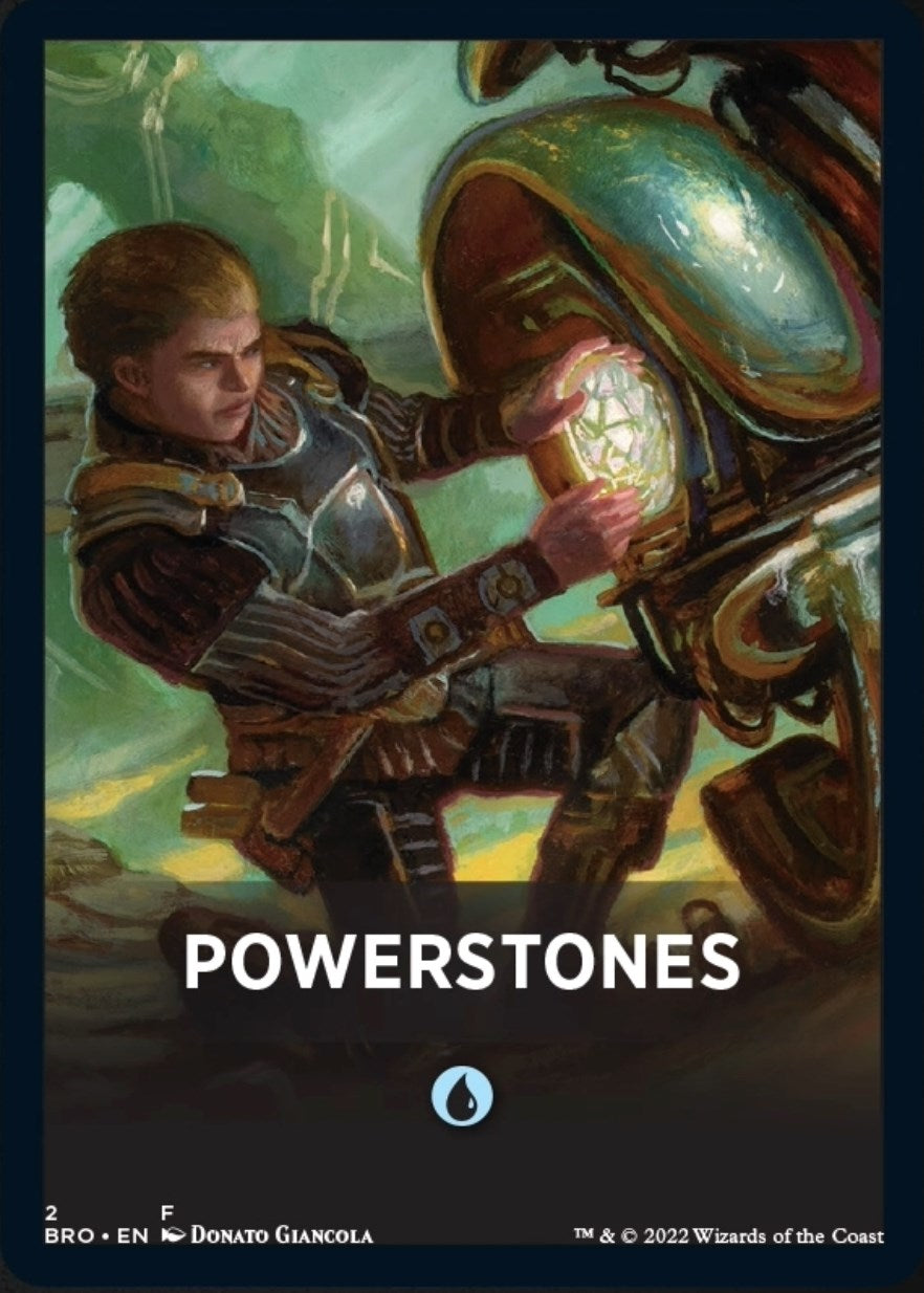 Powerstones Theme Card [The Brothers' War Tokens] | A1Comics