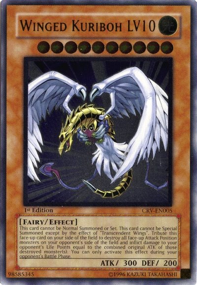 Winged Kuriboh LV10 [CRV-EN005] Ultimate Rare | A1Comics