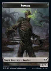 Soldier // Zombie Double-Sided Token [Dominaria United Tokens] | A1Comics