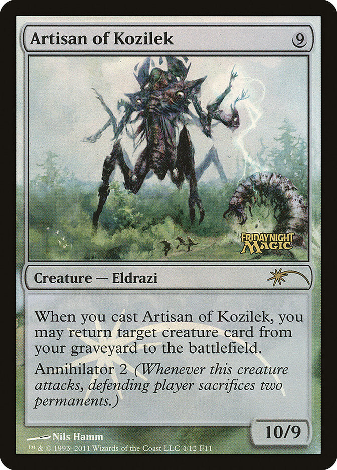 Artisan of Kozilek [Friday Night Magic 2011] | A1Comics