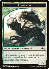 Elemental // Elemental Double-Sided Token (017/020) [Unstable Tokens] | A1Comics