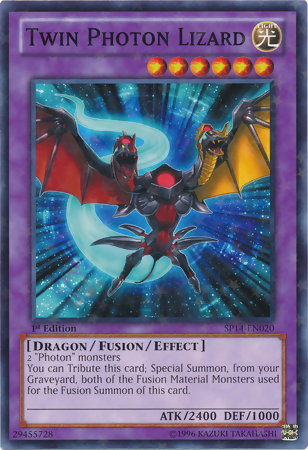 Twin Photon Lizard [SP14-EN020] Starfoil Rare | A1Comics